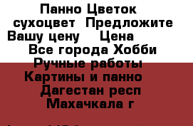 Панно Цветок - сухоцвет. Предложите Вашу цену! › Цена ­ 4 000 - Все города Хобби. Ручные работы » Картины и панно   . Дагестан респ.,Махачкала г.